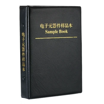 

New Arrival Sample Book 0201 0402 0603 0805 1206 Resistor Kit SMD SMT Chip Resistor Capacitor Sample book Assorted Kit