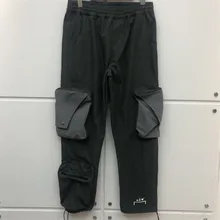 A-COLD-WALL ACW мужские тренировочные брюки высокого качества с большим карманом на молнии с эластичной резинкой на талии уличные бегуны Свободные повседневные A-COLD-WALL брюки