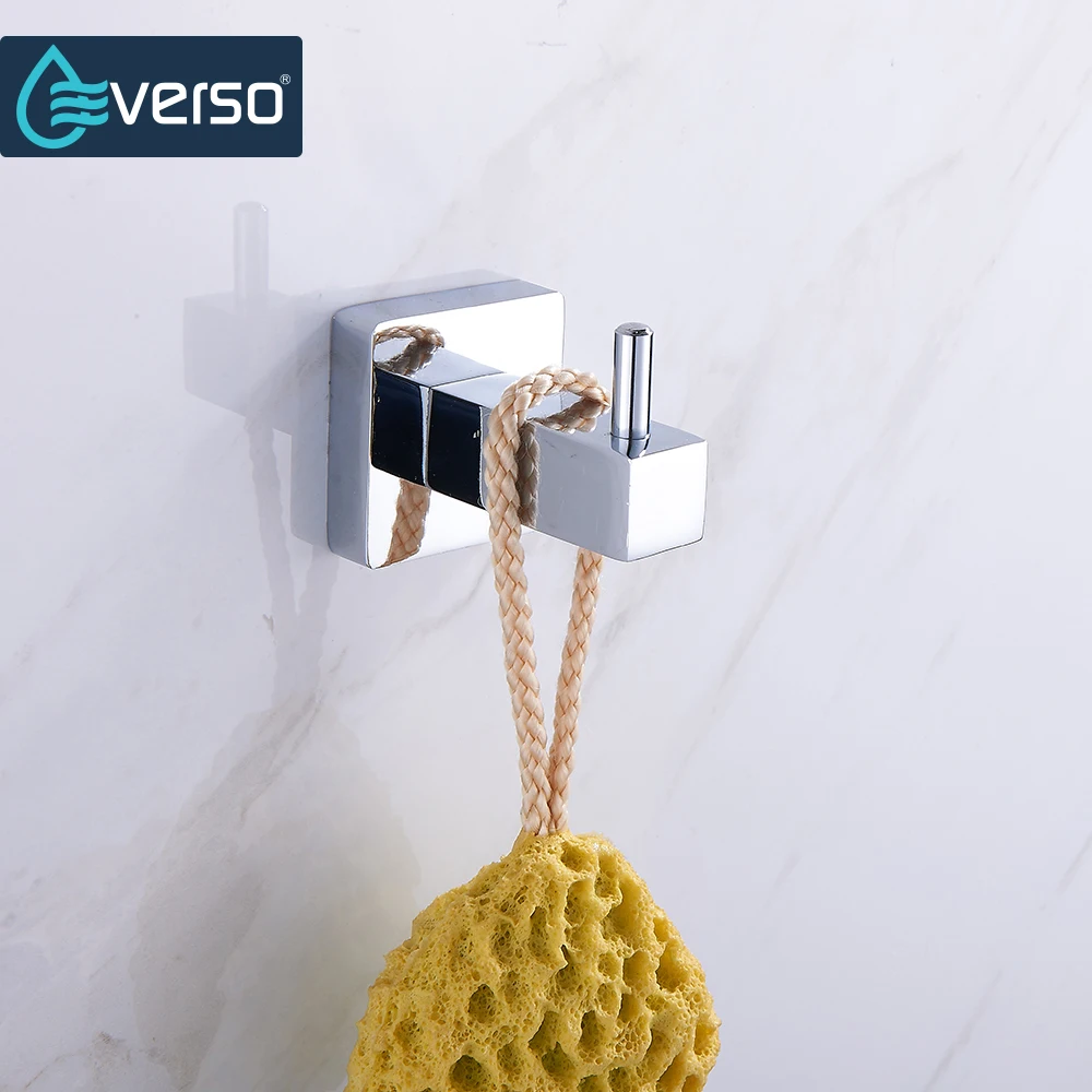 Настенные крючки из нержавеющей стали EVERSO вешалка для одежды пальто шляпы кухни