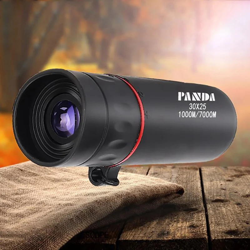 

2019 New Mini HD Optical Monocular Night Vision Waterproof Portable Zoomable Focus Telescope Pocket Binoculo Hunting Telescope