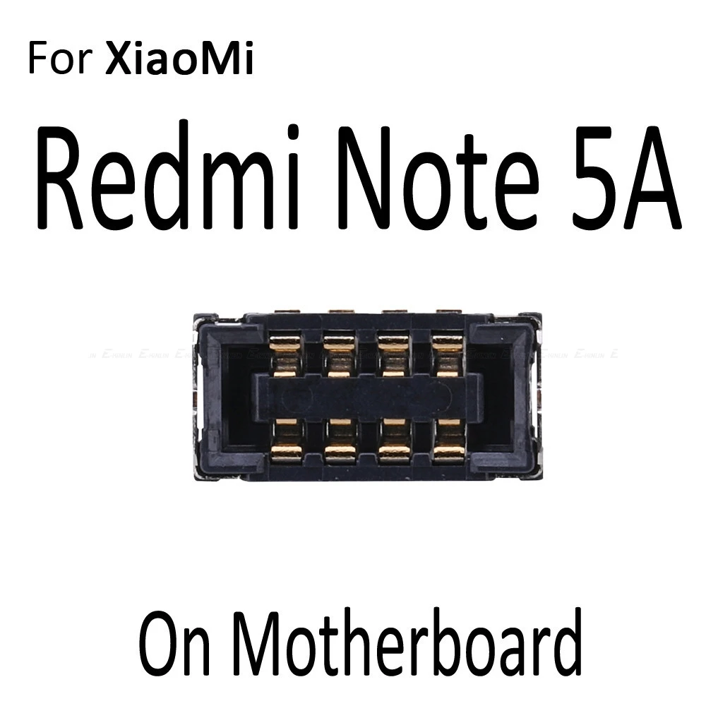5 шт. FPC Разъем Держатель батареи зажим контакт для XiaoMi Mi 5X A1 A2 6X Redmi Plus 6 6A Note 4 4X Pro 5A 7