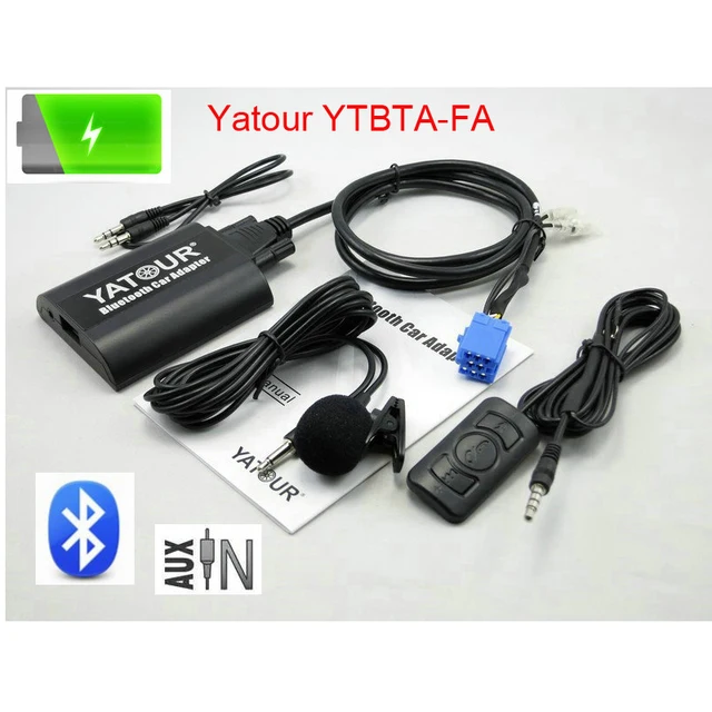 $79.12 Yatour BTA Bluetooth for Alfa Romeo Fiat Punto Lancia Blaupunk radios car stereo digital Bluetooth adapter with Remote Control