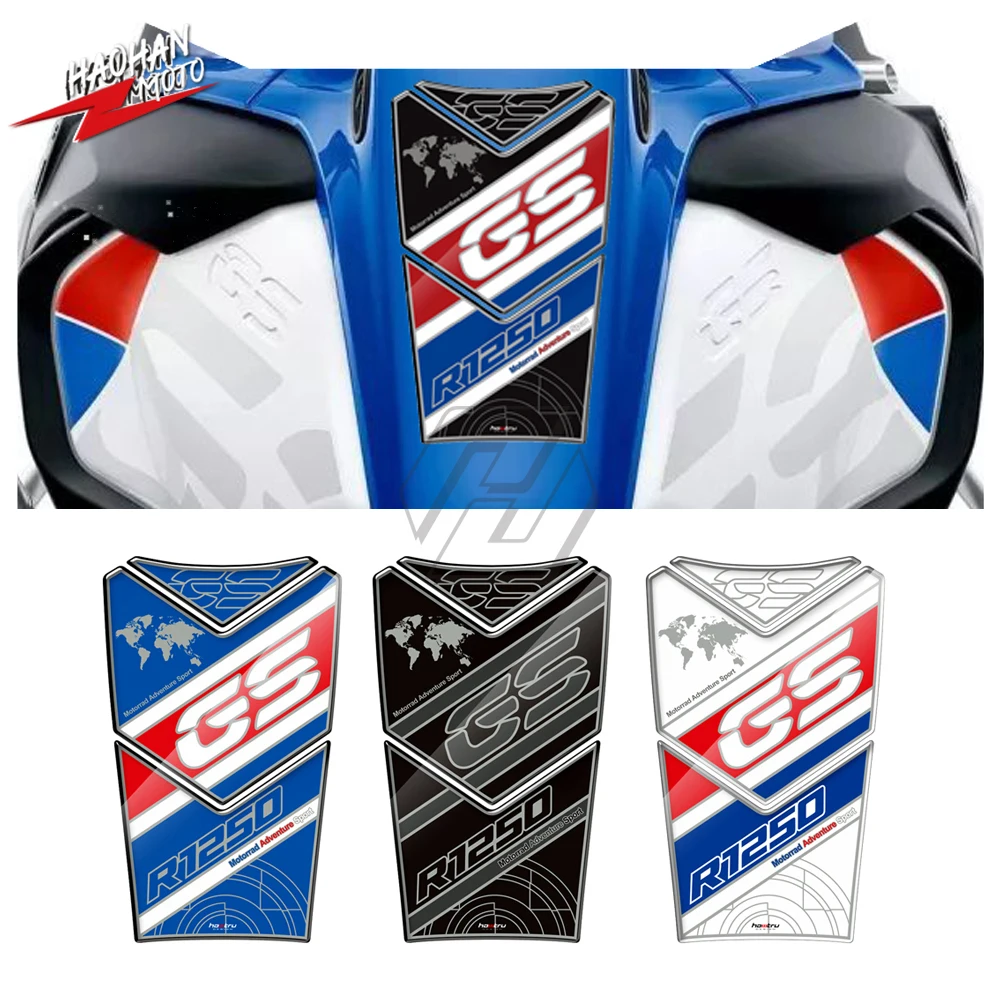 

For BMW R1250GS ADV Adventure 2018-2020 Motorcycle Gas Tank Pad Protector 3D Resin Sticker