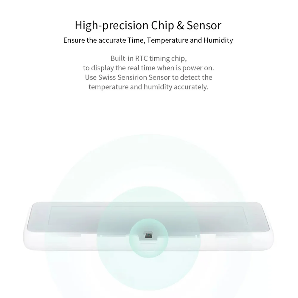 Xiaomi Mijia lcd Цифровой Bluetooth датчик температуры и влажности приложение управление