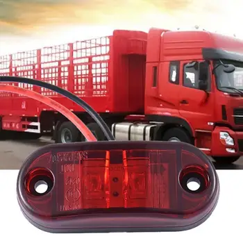 

The New Durable 12/24V Truck Trailer Car Brake Turn Signal Lamp LED Side Marker Blinker Light