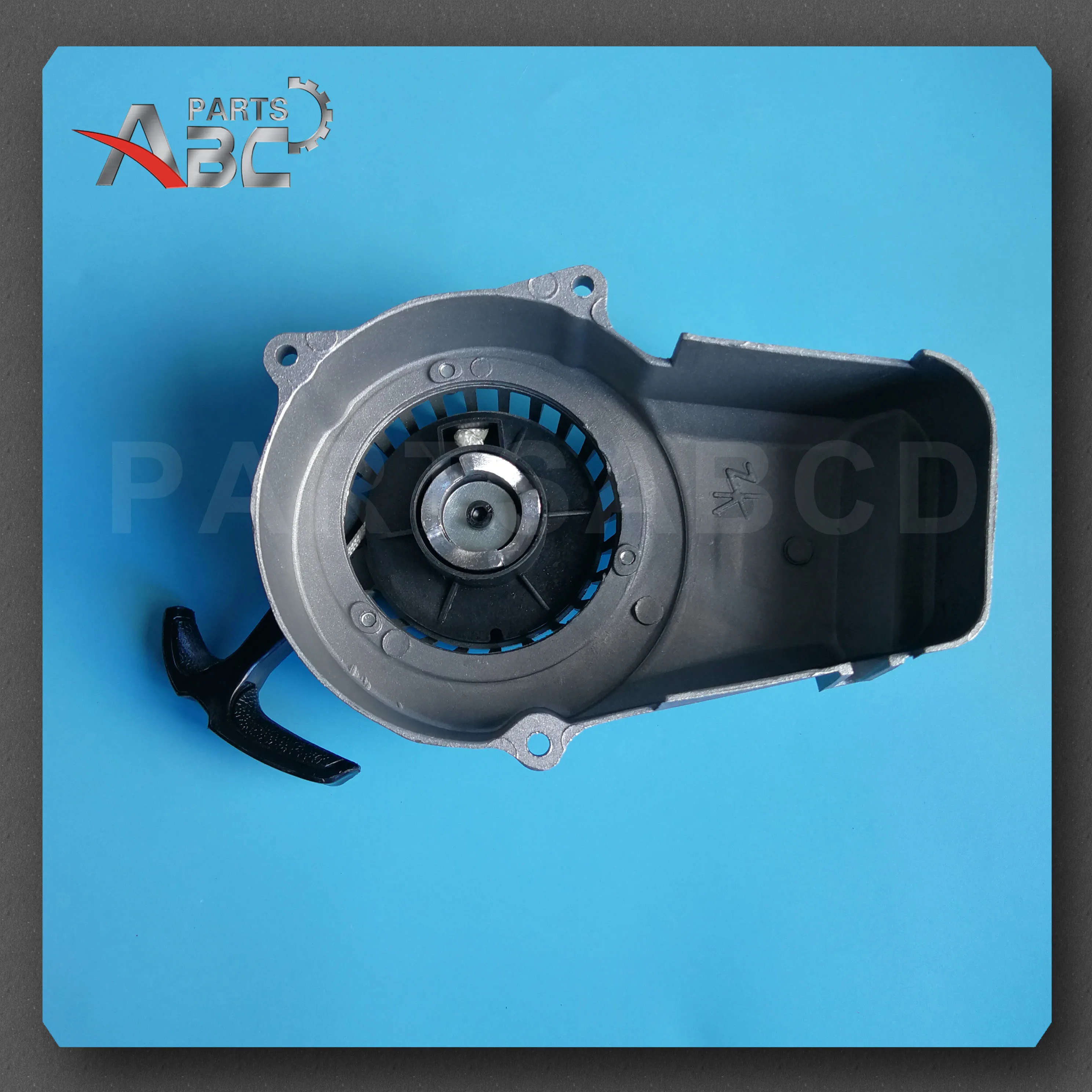 2 Stroke Aluminum Recoil Pull Starter 47CC 49CC MINI ATV QUAD POCKET BIKE задняя приводная звездочка cog t8f 54t зуб с 116 звеньями цепной комплект комплект для 47cc 49cc 2 stroke