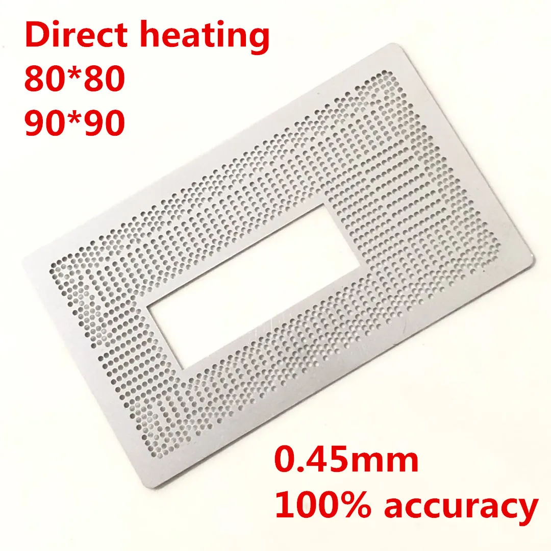 0,45 MM calefacción directa de I3-7100U SR343 I5-8250U SR3LA I7-8550U SR3LC I5-7267U SR362 I3-7020U SR3N6 I7-6560U SR2JB CPU plantilla BGA