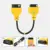 AUTOOL 30cm Auto OBD 2 Диагностический Адаптер Кабельный Автомобиль OBD2 II ELM327 Extend Connector Scanner 16Pin Male to Female Extension Wire