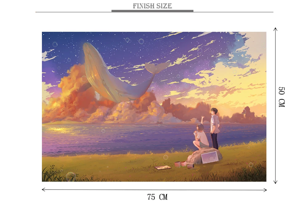 MOMEMO Sky Painter деревянные головоломки 1000 шт. Ландшафтные Пазлы для взрослых детей сборный пазл игры дети хорошие подарки