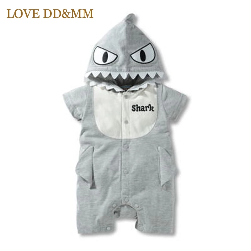 Одежда для детей LOVE DD & MM милый повседневный комбинезон с капюшоном и рисунком из