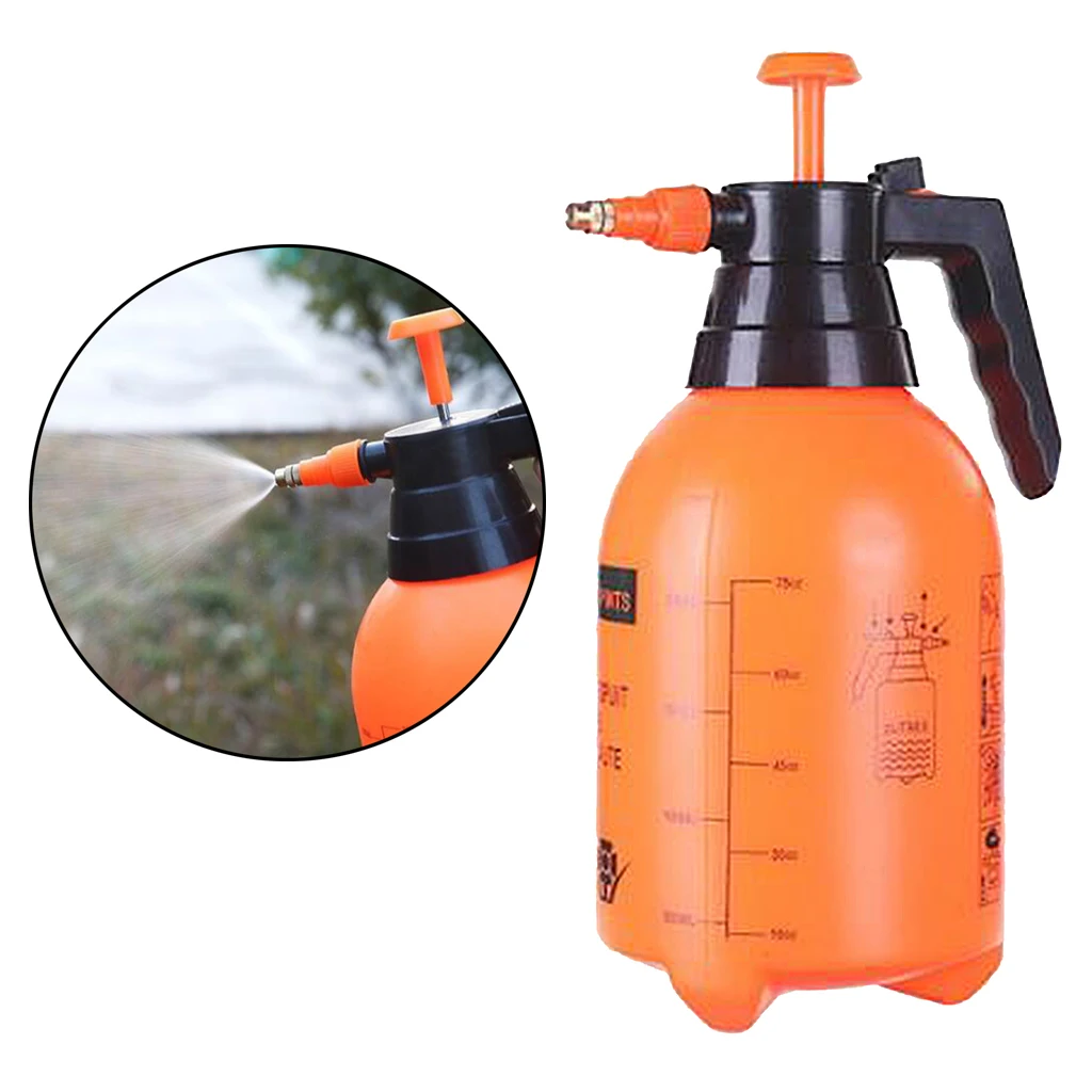 Manual Garden Pressure Sprayer Yard Pump Spray Bottle with Adjustable Nozzle