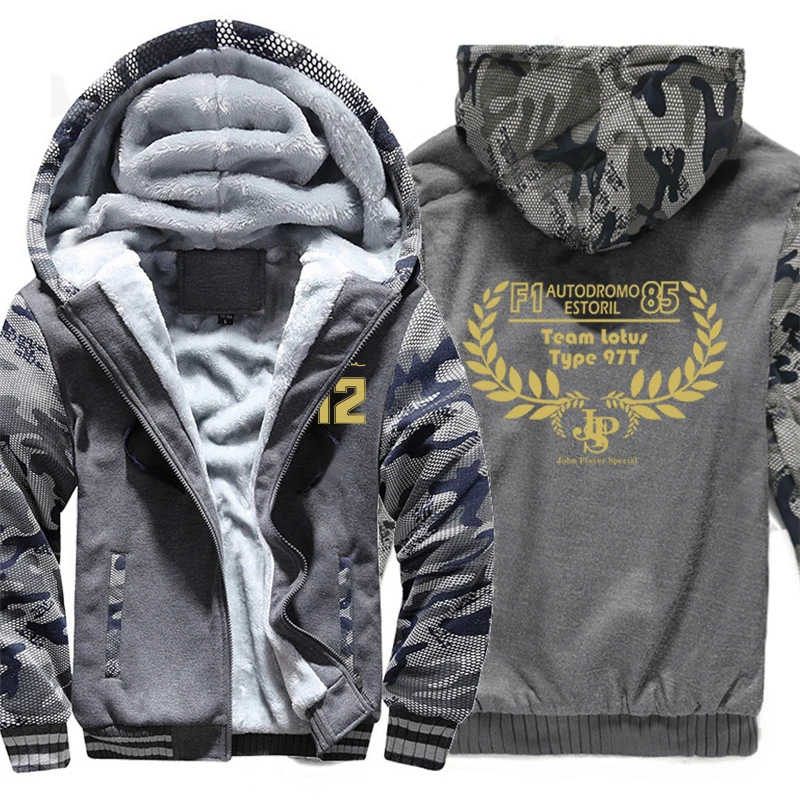 Ayrton Senna Hoodies Hoody Men Cool Thicken Winter New Senna Sweatshirt Pullover Mans Streetwear Coat 6