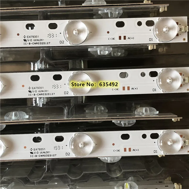 15개 LED 스트립 10leds D304phhb01f5b Kj315d10-zc14f-03 303kj31503 D227pghbyzf6a E348423 Led32hd330 V315k2-p Ic-b-cna032d