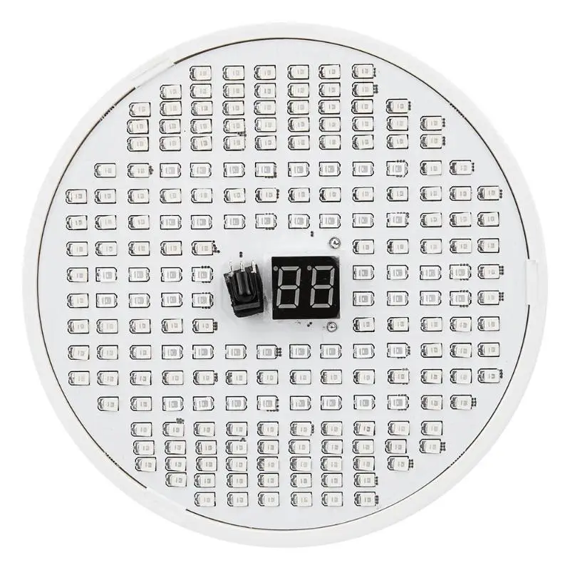 E27 204LED лампа с регулируемой яркостью, дополнительный светильник для выращивания растений с дистанционным управлением, светильник для комнатных растений