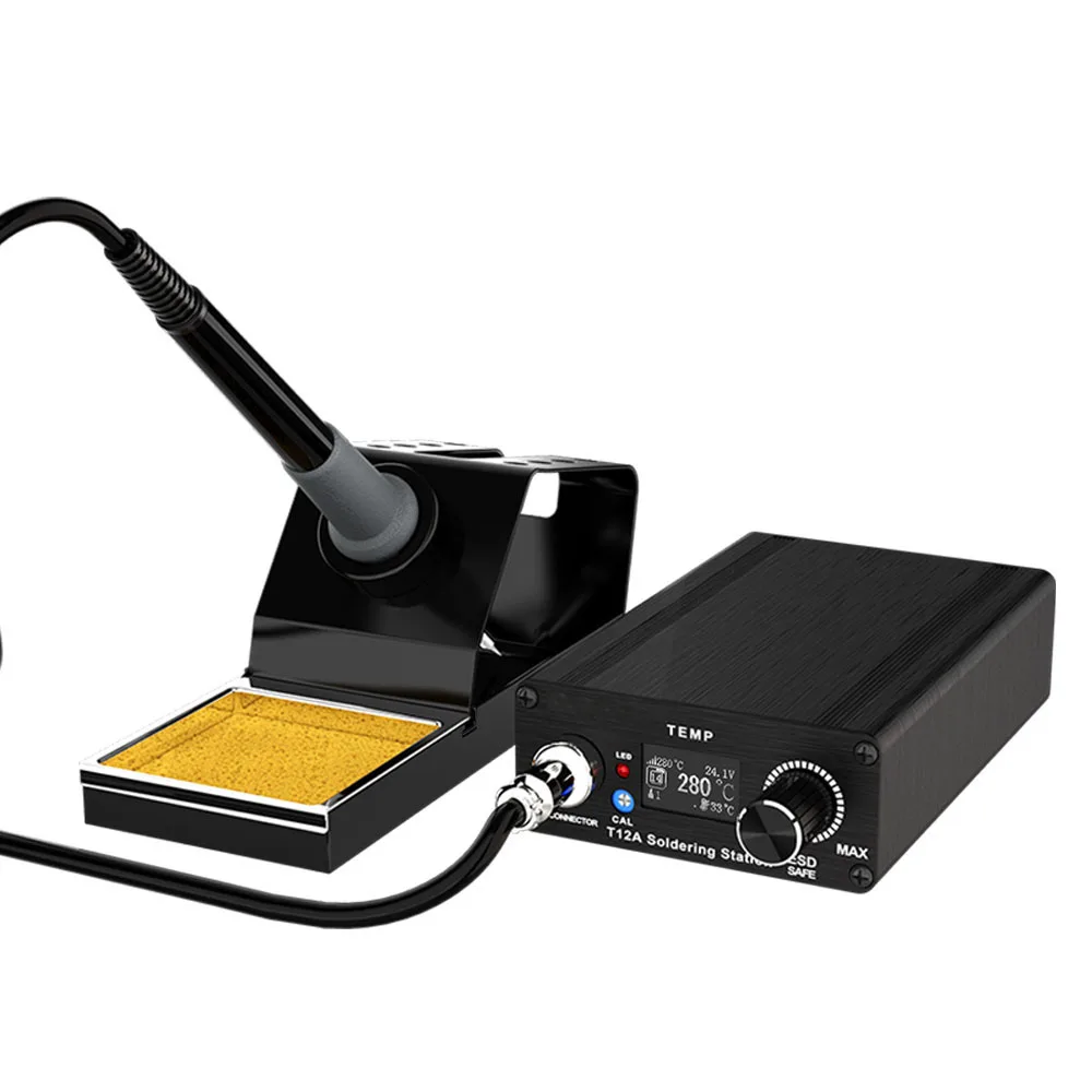 

Heating T12 Soldering Iron Station Solder Digital OLED LED Display T12A T100 STM32 Equipment Hand Tools BGA 110V-220V