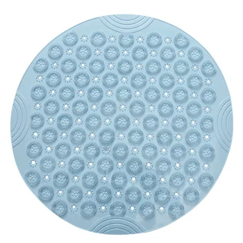 

Promotion! Bathroom Non-Slip Mat PVC Floor Carpet Shower Bathtub Pool Safety Bathtub Bathtub Mat (Blue)