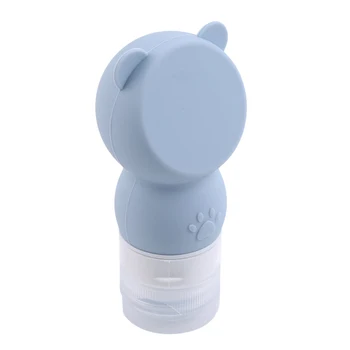 

Cartoon Empty Silicone Travel Makeup Bottles Empty Containers For Cosmetics Lotion Shampoo Bathroom Container Bottle