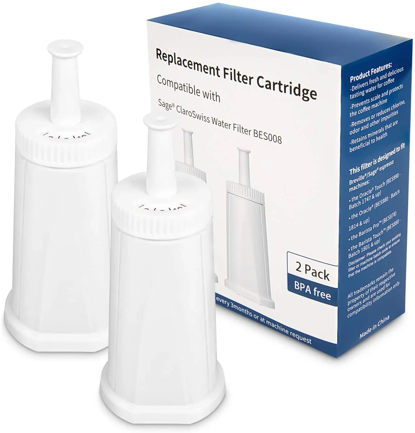 FOR Replacement Water Filter Breville 