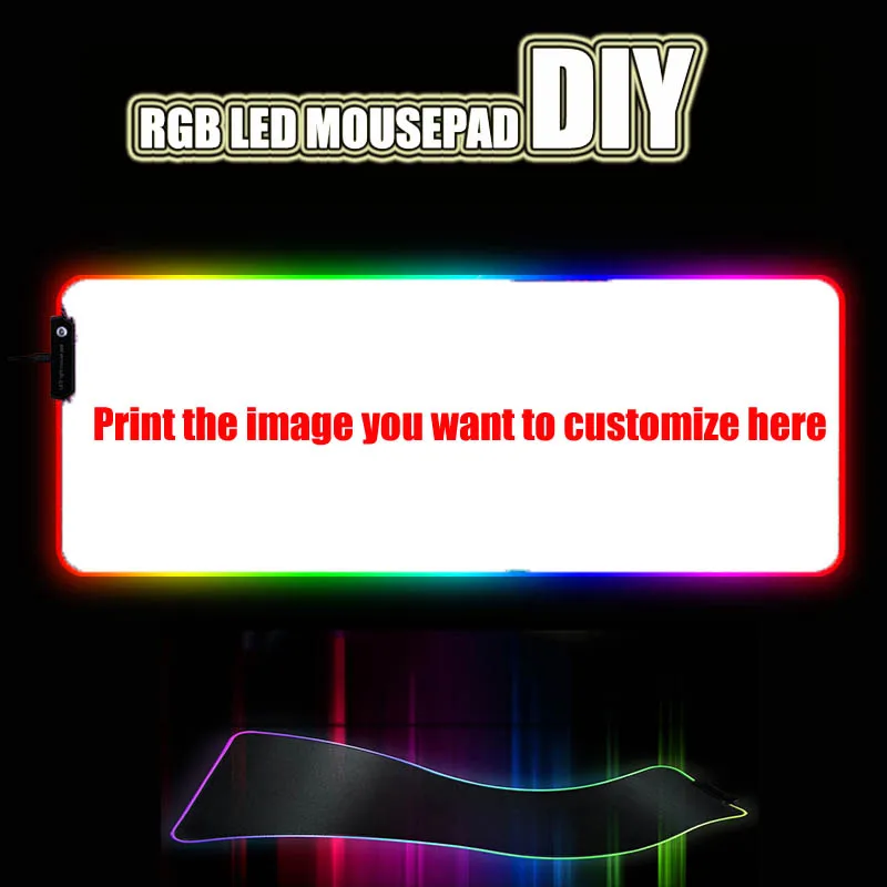 Mouse-Pad Speed-Control Laptop Gaming Comfortable Custom Large RGB Player And LED DIY
