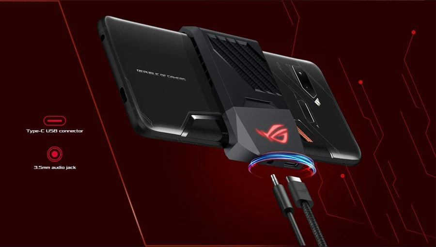 Игровой телефон ASUS ROG ZS600KL 6," 8 ГБ 128 ГБ/512 ГБ 3 камеры Snapdragon 845 OctaCore 6000 мАч Android 8,1 мобильный телефон