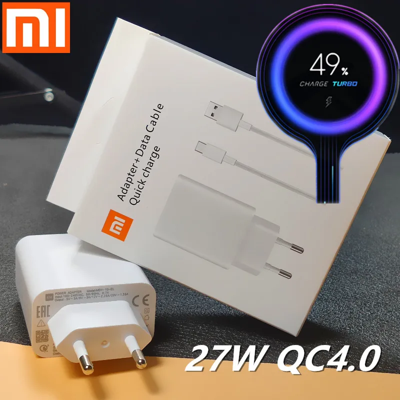 Зарядное устройство Xiao mi 27 Вт Оригинальное быстрое зарядное устройство mi EU QC 4,0 турбо адаптер type C для mi 9 pro se 9t CC9 redmi note 7 8 pro K20 pad 4 Зарядное устройство Xiao mi 27 Вт Оригинальное быстрое зарядное устройство mi EU QC 4,0 турбо адаптер type C для mi 9 pro se 9t CC9 redmi note 7 8 pro K20 pad 4