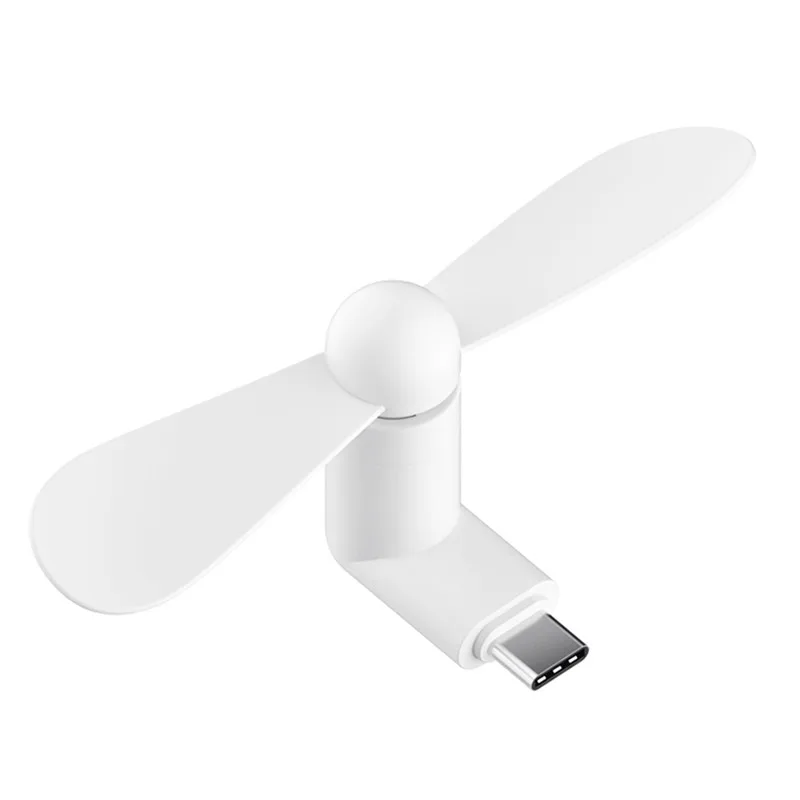 Type-c Fan USB Flexible Mini Mobile Phone Fans Android Type C Hand Fan Cooler For Huawei For Samsung Xiaomi Notebook