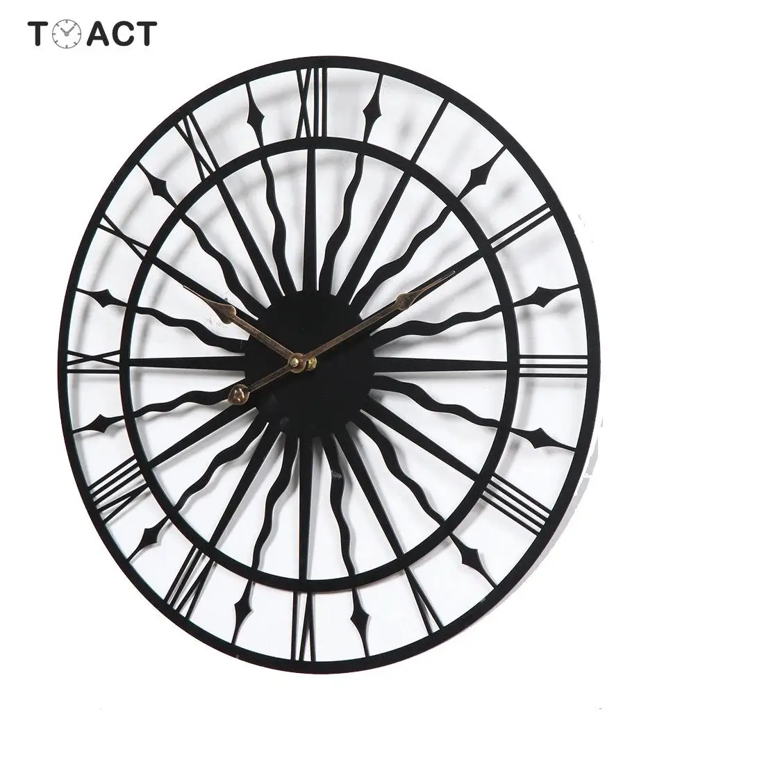 US $46.50 Wall Clock Modern Design Brief 3d European Style Silent Watch For Home Office Decorative Hanging Clocks Wall Home Decor