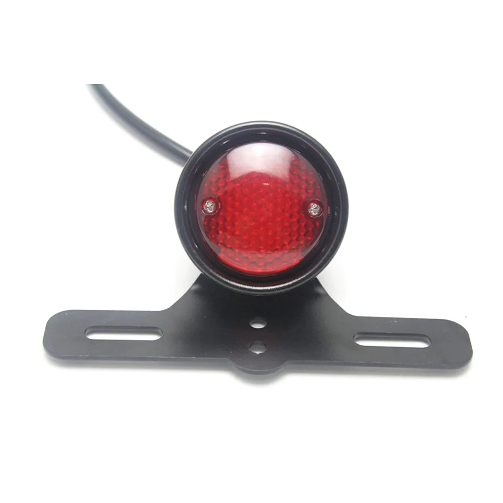 SLGJMP 12V задние габаритные огни мотоцикла LED стоп-сигнал для задний фонарь Harley Chopper