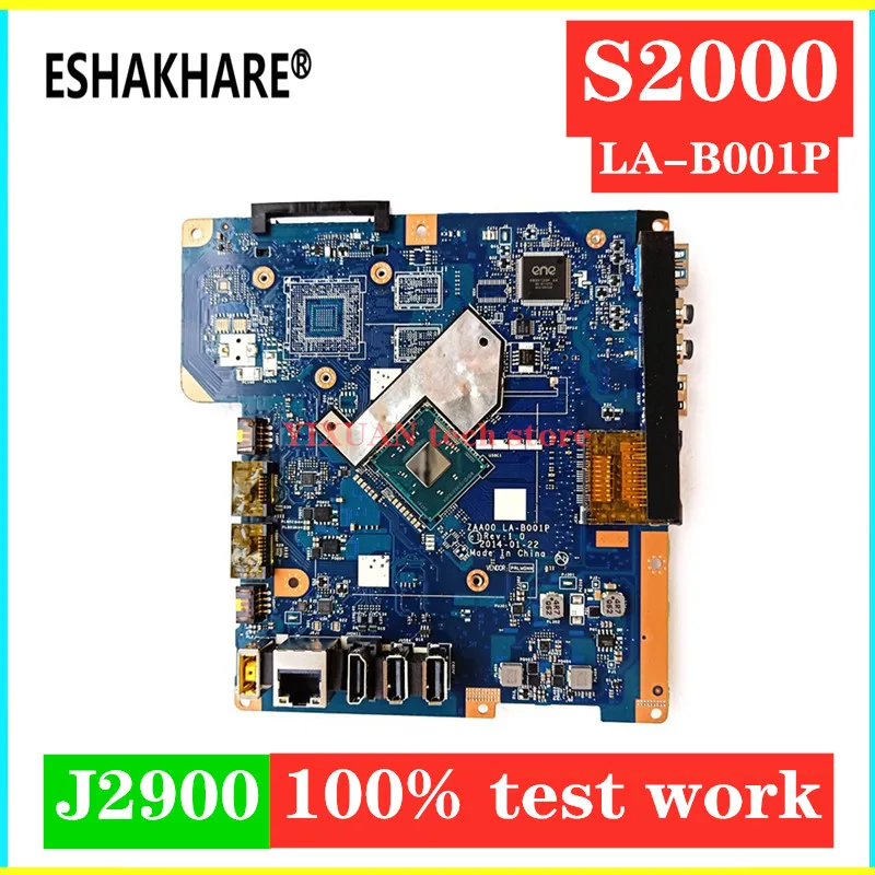 ESHAKHARE/ZAA30 LA-B621P LA-B001P для Lenovo S20-00 S2000 материнская плата Материнская Процессор SR1US J2900