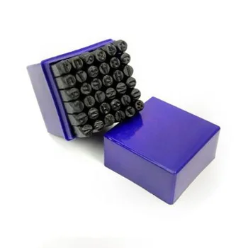 

36Pcs 6mm Metal Alpha Numeric Punch Letter Number Stamp Press Marker Set Kit