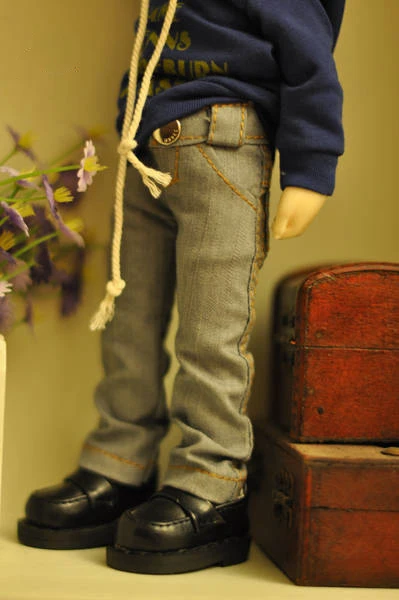 1/6 масштаб BJD Кукла Одежда повседневные джинсы для BJD/SD аксессуары YOSD. Не включены кукла, обувь, парик и другие A977 - Цвет: only sell  jeans B