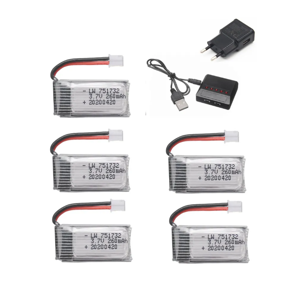 H36 Батарея 3 7 V 260mAh литий-полимерный для Eachine E010 E011 E012 E013 Furibee F36 Квадрокоптер с
