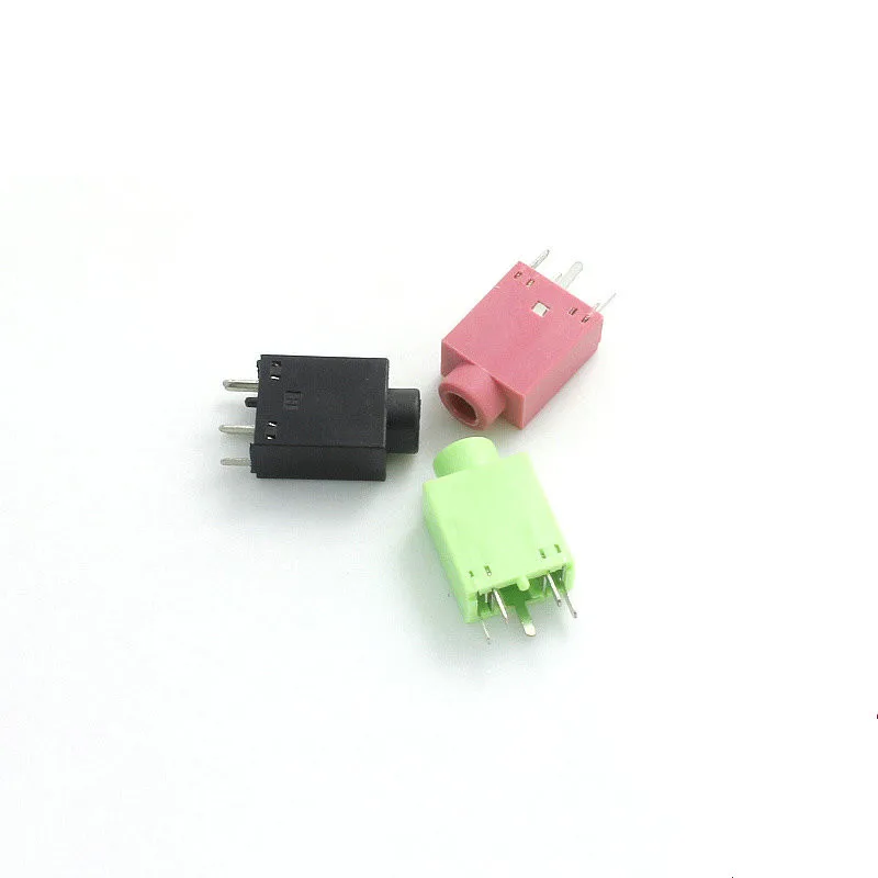 10 шт. Штекерный разъем 3 5 мм для наушников контактов DIP штекера PJ358|socket connector|socket