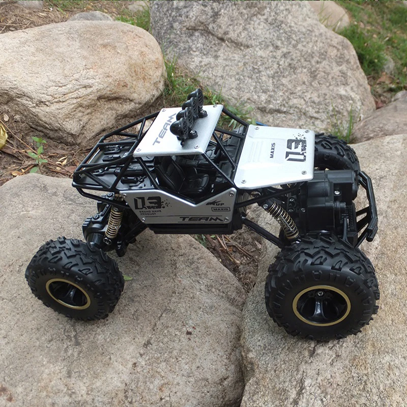 27cm Off-road RC car Dirt bike with Four-Wheel Model climbing vehicle high speed remote control Racing Car electronic Kids Toys