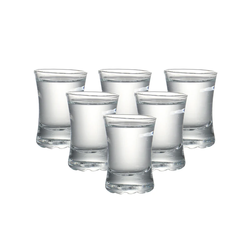 Набор из 6 стаканов для водки baijiu 40 мл|Рюмка| |