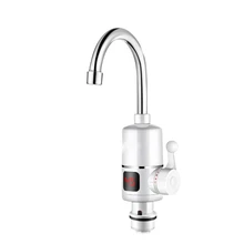 Torneira com aquecedor  3000w, torneira de  quente sem tanque com aquecimento  para cozinha, com display digital led, plugue ue