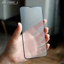 RUZSJ AG 12 Pro Max Mini Protetor de Tela De Vidro Fosco Para o iphone iphone 11 Anti Glare Xr 7 8Plus HD Filme Frente de Vidro Temperado