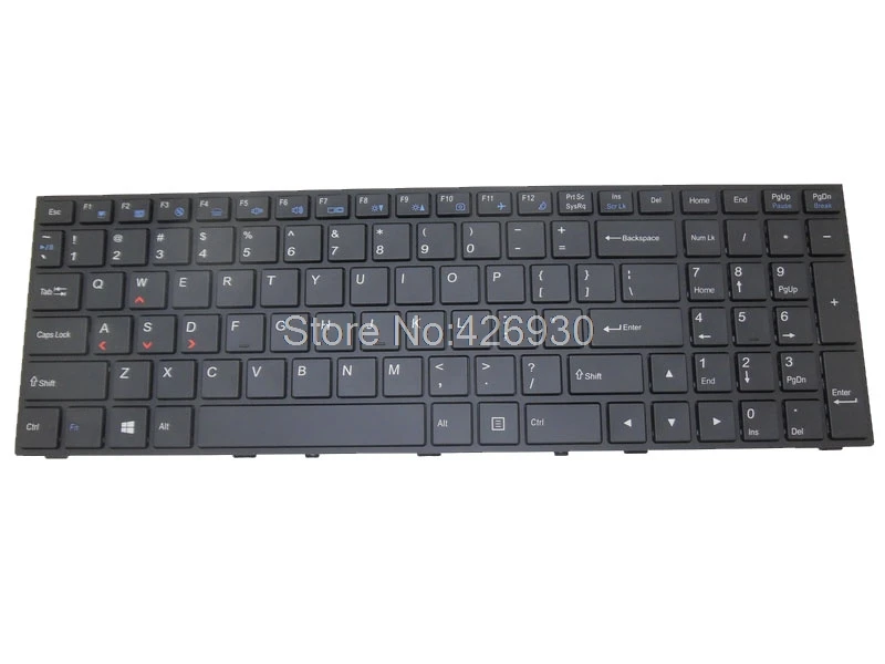 US Backlit Keyboard For CLEVO P650 N170RD1 N170SC N170SD N150RD1 N150SD N150SCSD N151SC N151SD N155RD1 N155SC N155SD N155SCSD | Компьютеры