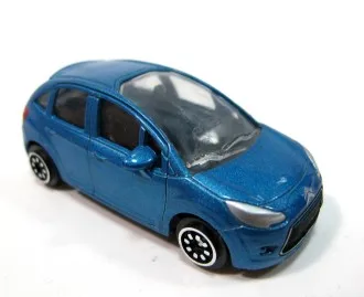 NOR EV 1:64 CITROEN C3 модель автомобиля из голубого сплава литые металлические игрушки