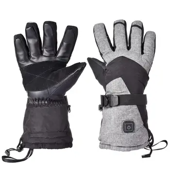 

USB Electric Heated Gloves Hand Warmer Charging Heating Finger Heating Safety Constant Temperature Skiing Cycling Warm Gloves