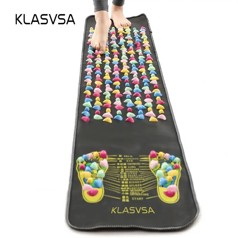 Klasvsa нога Массаж ног pad боли камень массажер Коврики ходить миостимулятор здоровья Коврики деревьев домашнего отдыха Здоровье и гигиена