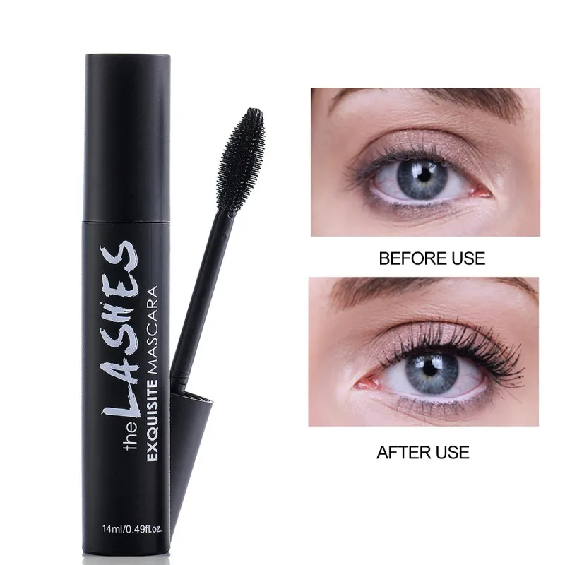 4D Silk Fiber Lash Mascara Waterproof 3D Mascara For Eyelash Extension Black Thick Lengthening Eye Lashes Makeup Cosmetics