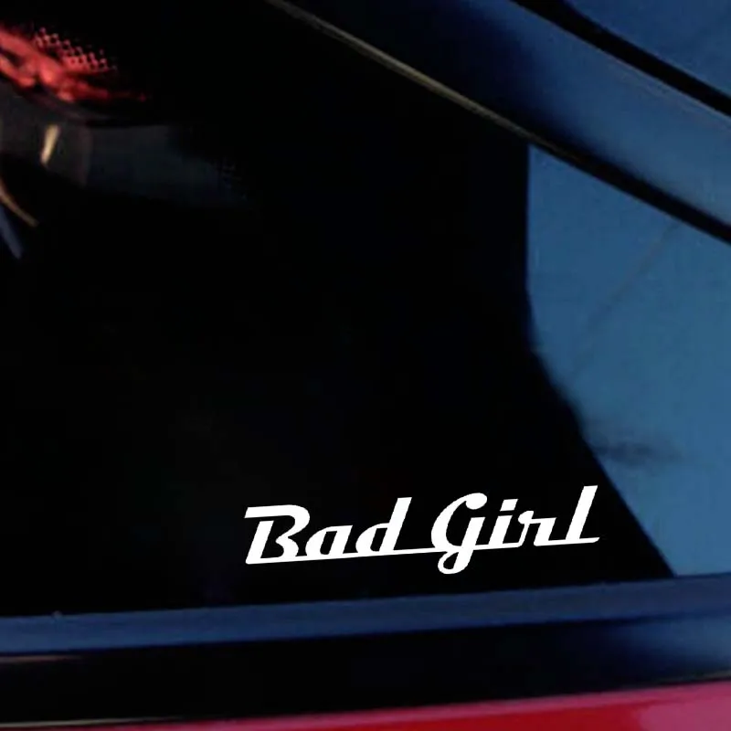 Стикеры для автомобиля модные Веселые наклейки украшения BAD GIRL из ПВХ креативные