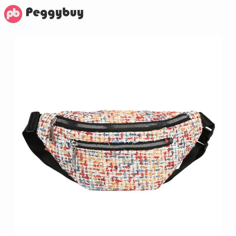 

Woolen Fanny Waist Packs Women Zipper Phone Pouch Shoulder Crossbody Bag Travel Phone Pouch Travel Shopping Waist Bags New Hot