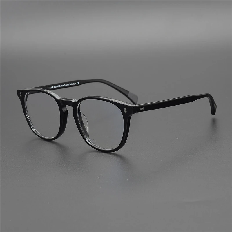 Finley Esq. Spetacle очки оправа близорукость очки по рецепту винтажные оптические очки оправа OV5298 очки для женщин и мужчин - Цвет оправы: Black