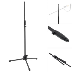 Professional Live Floor Metal Stand / Microphone Holder / Microphone Stand Adjustable Stage Tripod for Studio Microphone Cover
