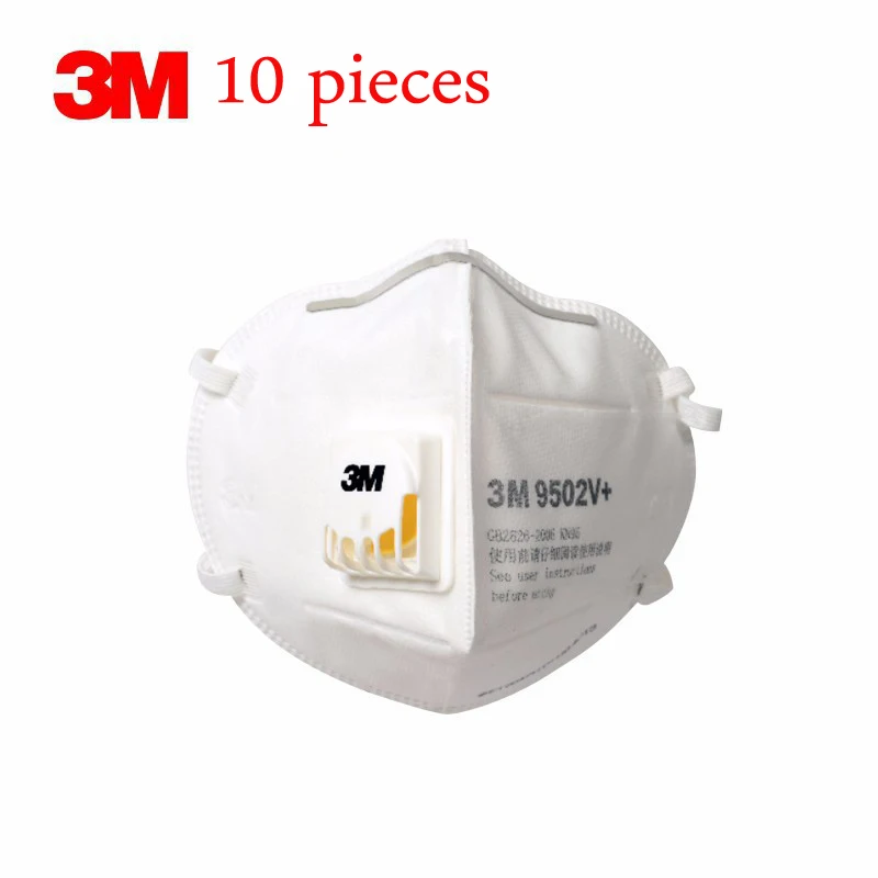 

10pcs 3M KN95 Mask N95 Respirator Mask Valve mascara mascarillas ffp2 mondkapjes masque Reusable n95 9502V+ mascherine