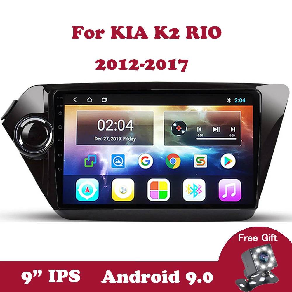 

Android 9 Multimedia Video Player For Kia K2 Rio3 2011-2017 Double Din DVD Car Autoradio Radio Navigation GPS Wifi FM AM RDS