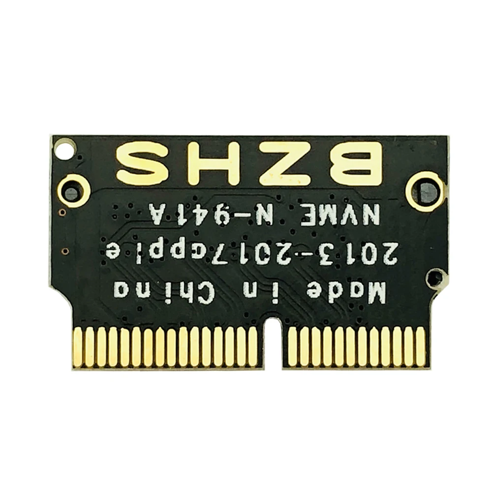 50 шт. для Macbook Air SSD M2 адаптер NVMe PCIE 2013 2014 2015 до M.2 NGFF карта Pro A1398 A1502 A1466|Адаптеры карт