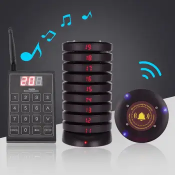 

SU-680 Restaurant Wireless Pager Queuing Calling System + 30 Guest Pager Receiver Queuing Calling System
